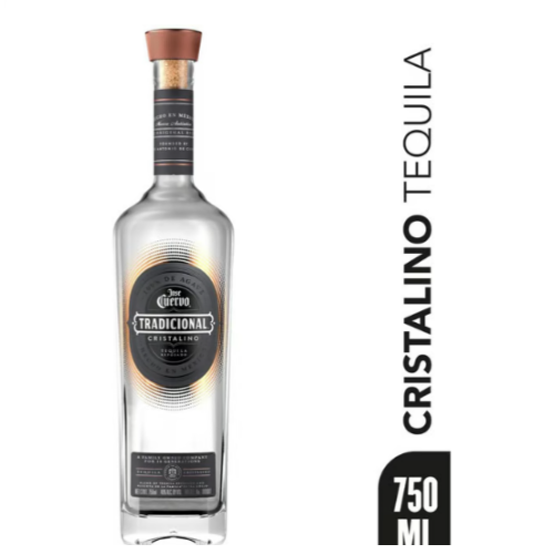 Jose Cuervo Tradicional 80 Proof Cristalino Tequila Bottle (750 Ml) (21+)